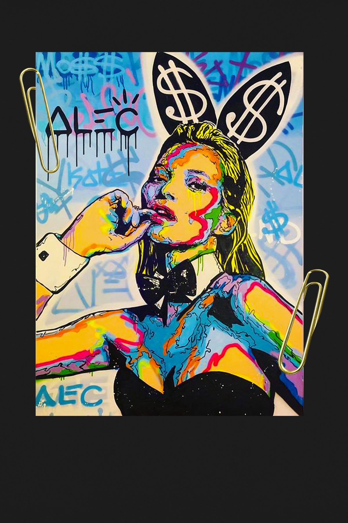 PRINTED KATE MOSS tshirt