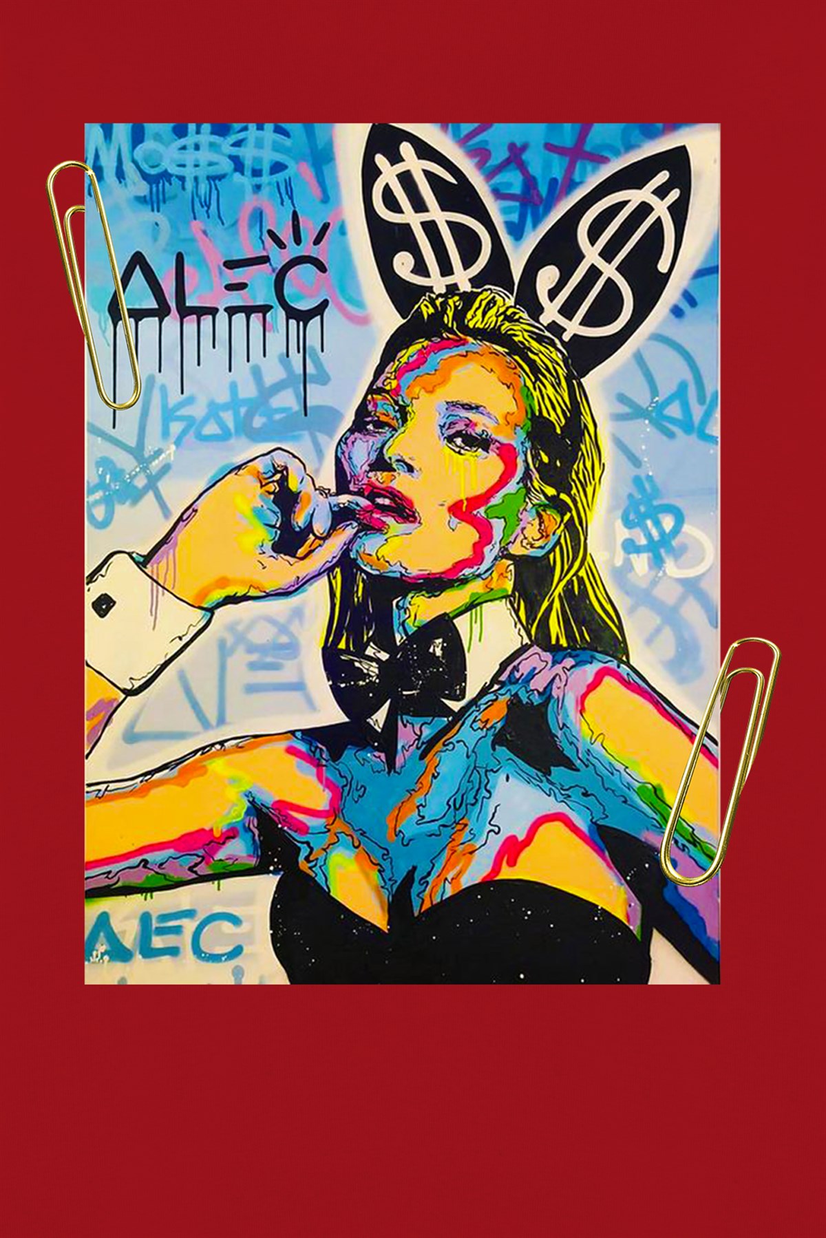 PRINTED KATE MOSS tshirt