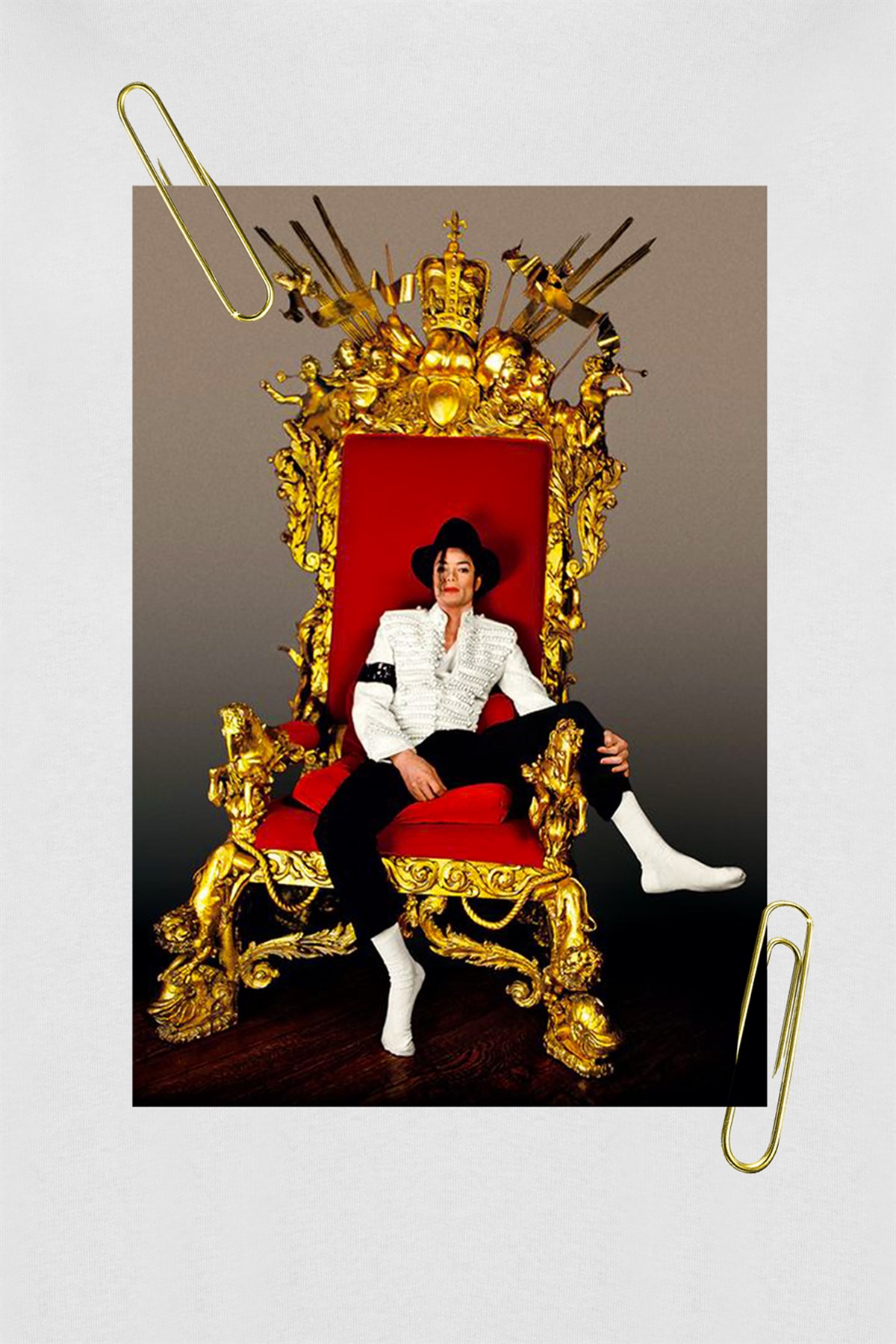 PRINTED MICHEAL JACKSON sweatshirt