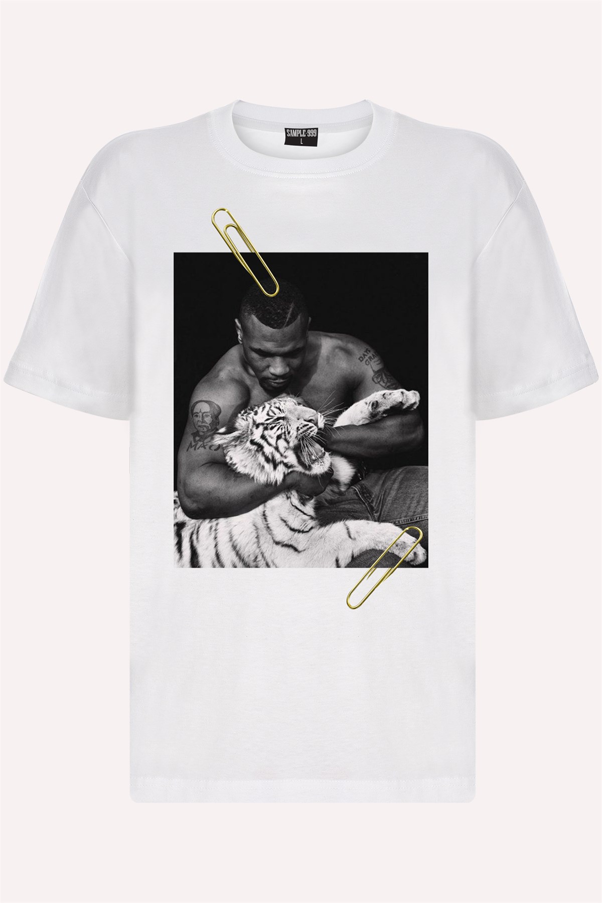 PRINTED MIKE TYSON tshirt