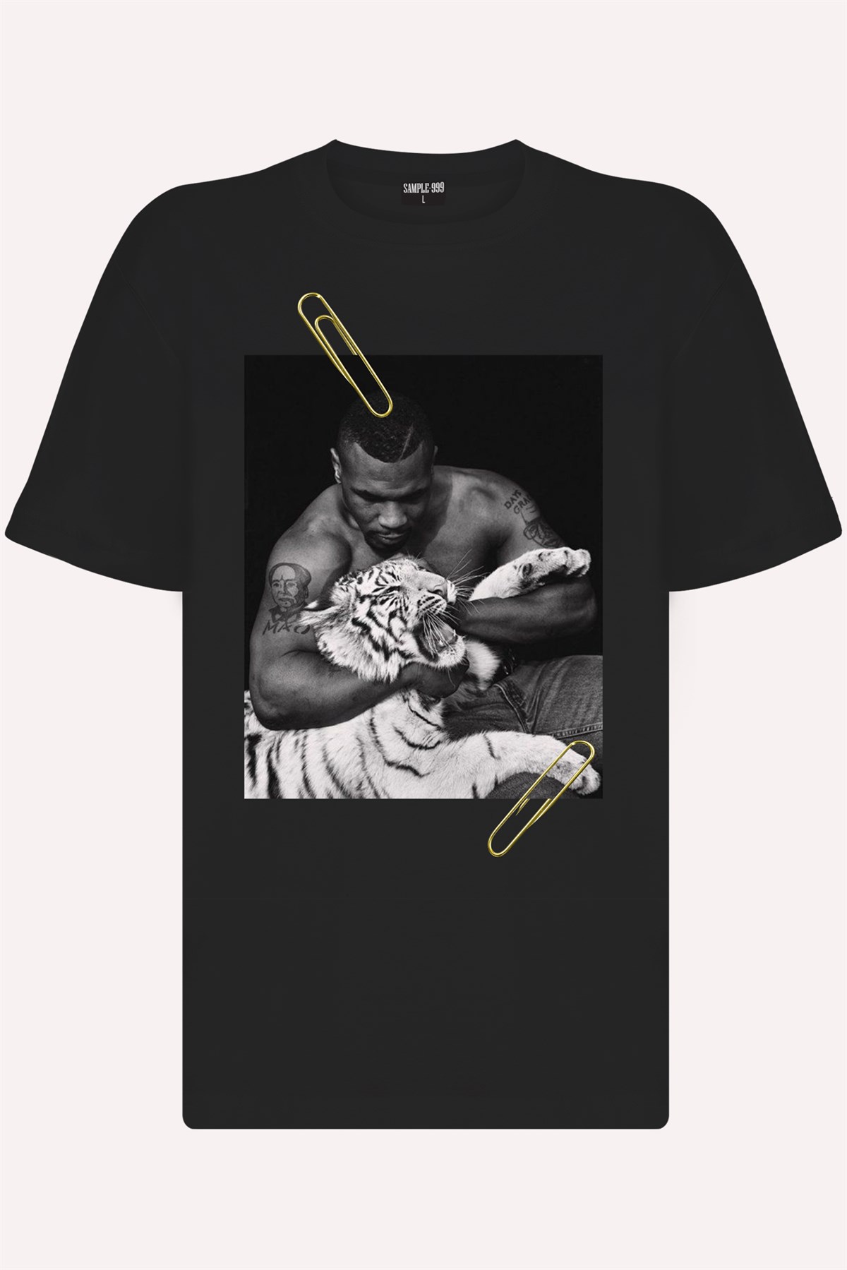 PRINTED MIKE TYSON tshirt