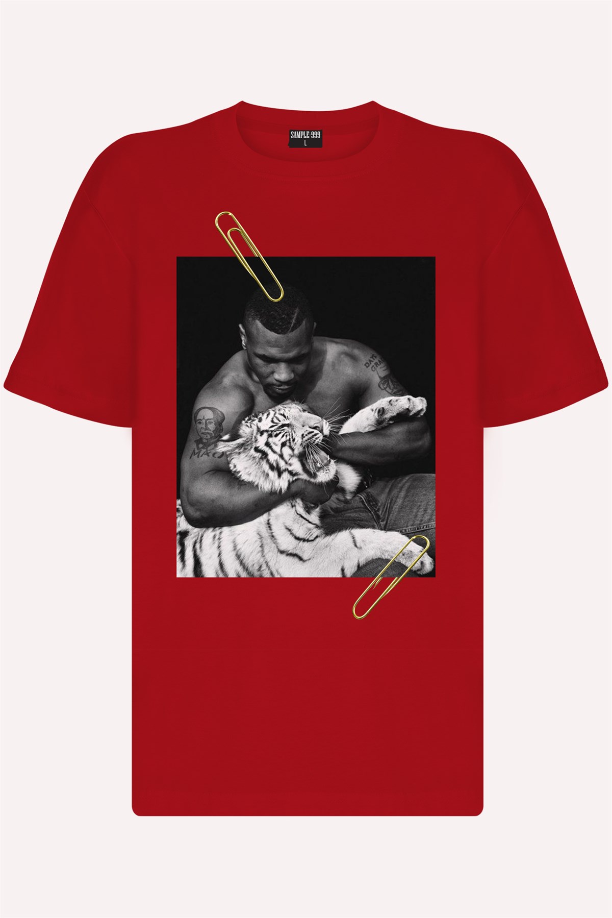 PRINTED MIKE TYSON tshirt