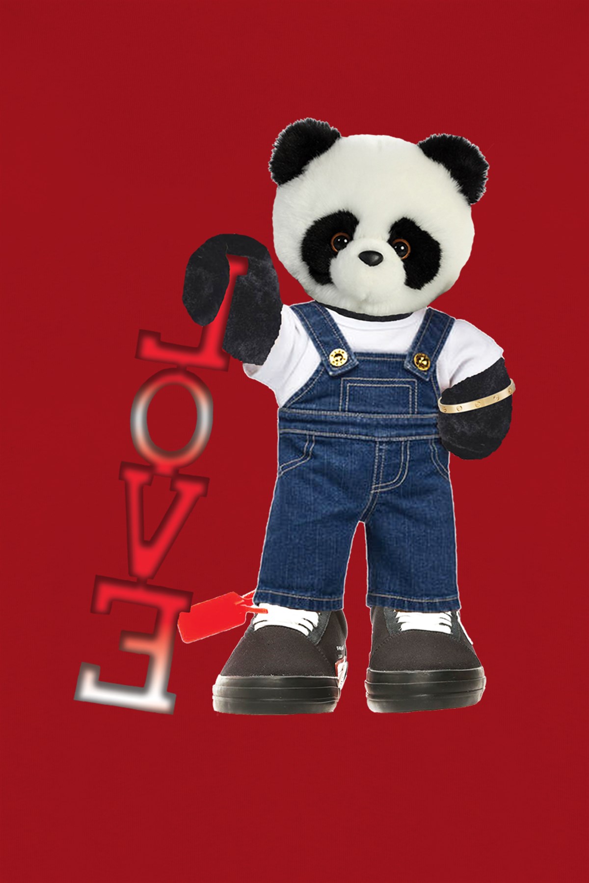 PRINTED PANDA tshirt