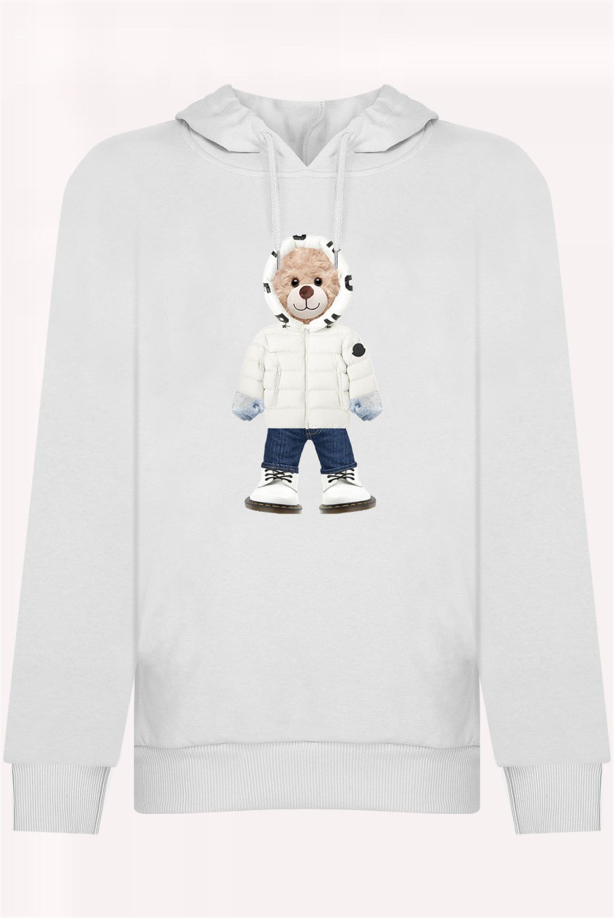 PRINTED TEDDY BEAR  hoodie
