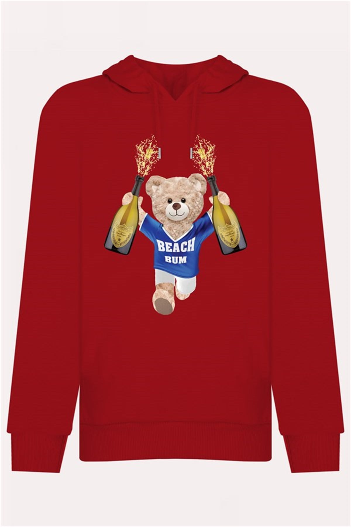 PRINTED TEDDY BEAR hoodie