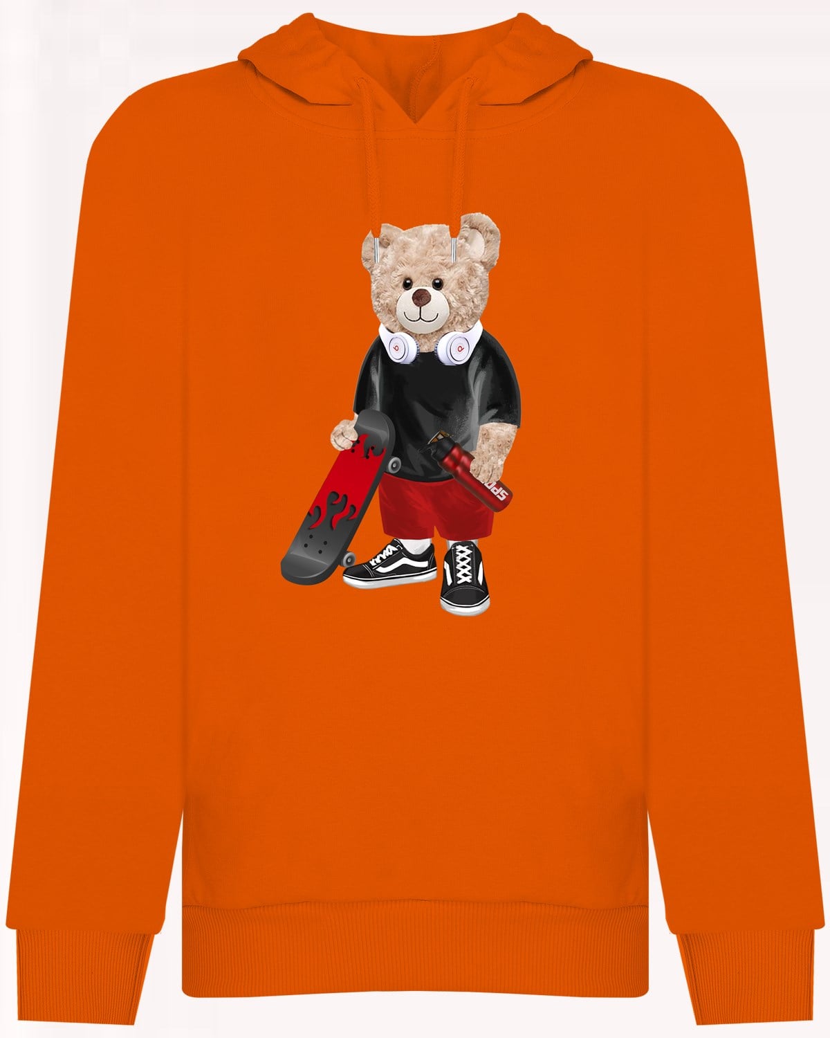 PRINTED TEDDY BEAR hoodie