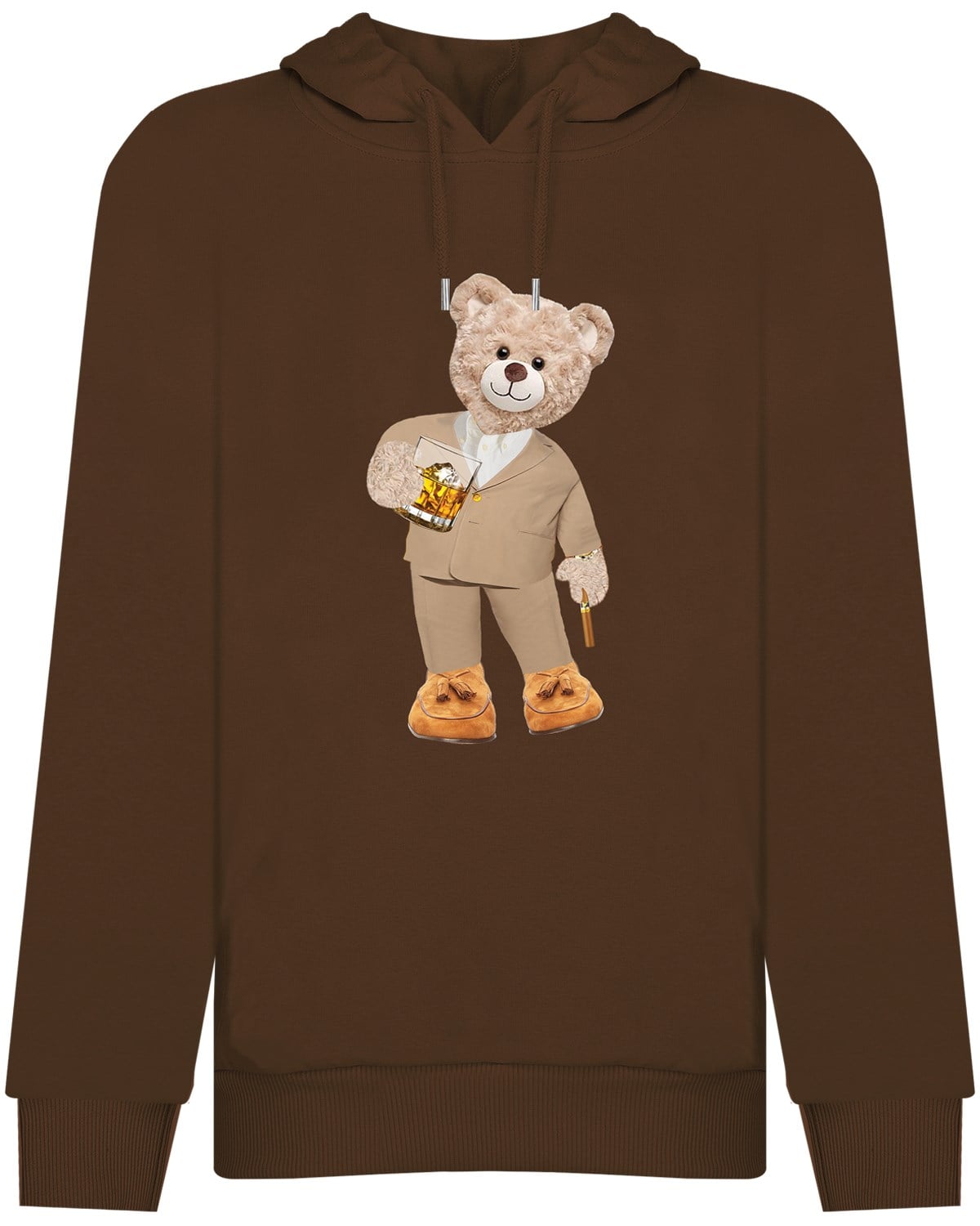 PRINTED TEDDY BEAR hoodie