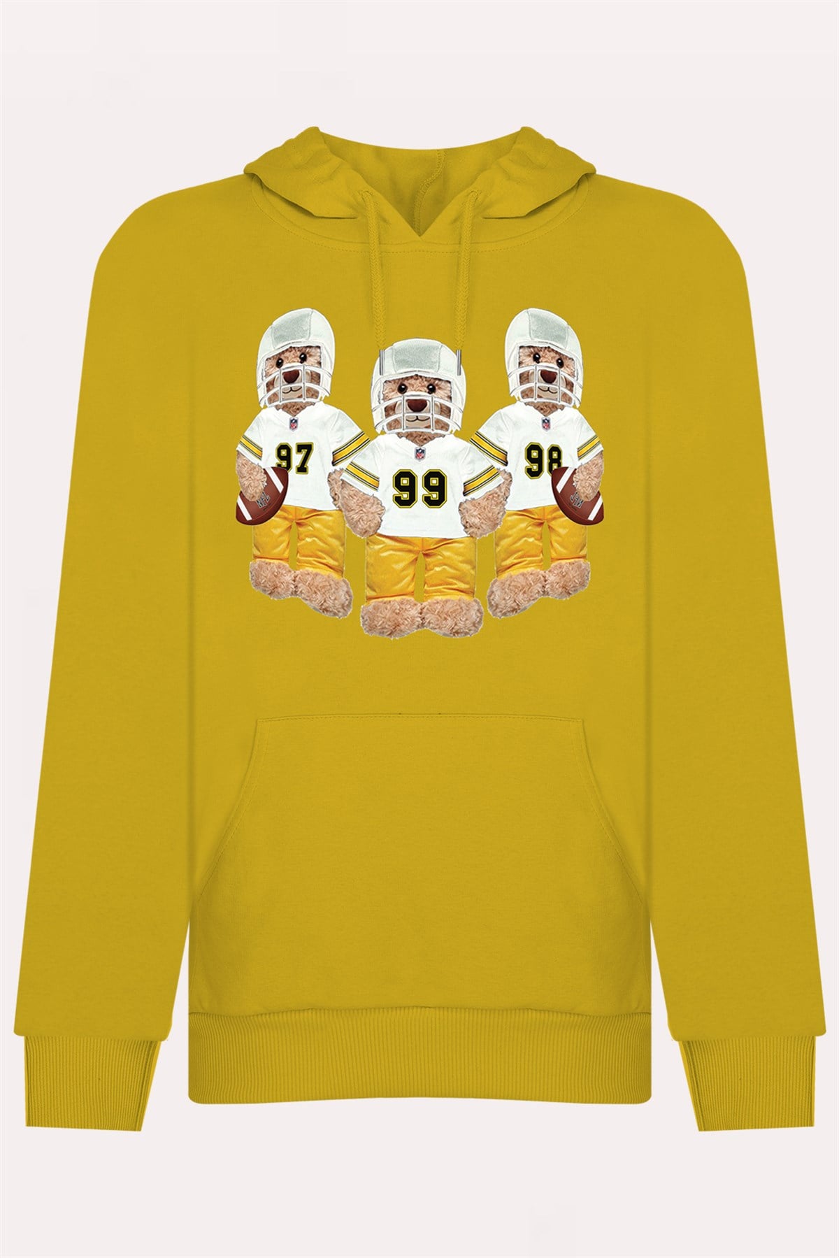 PRINTED TEDDY BEAR hoodie