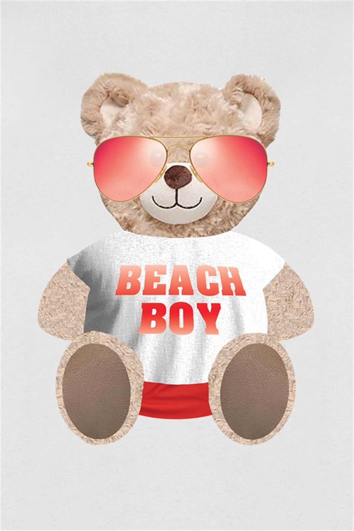 PRINTED TEDDY BEAR hoodie