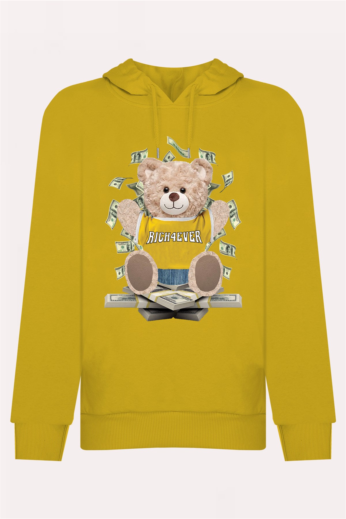 PRINTED TEDDY BEAR hoodie