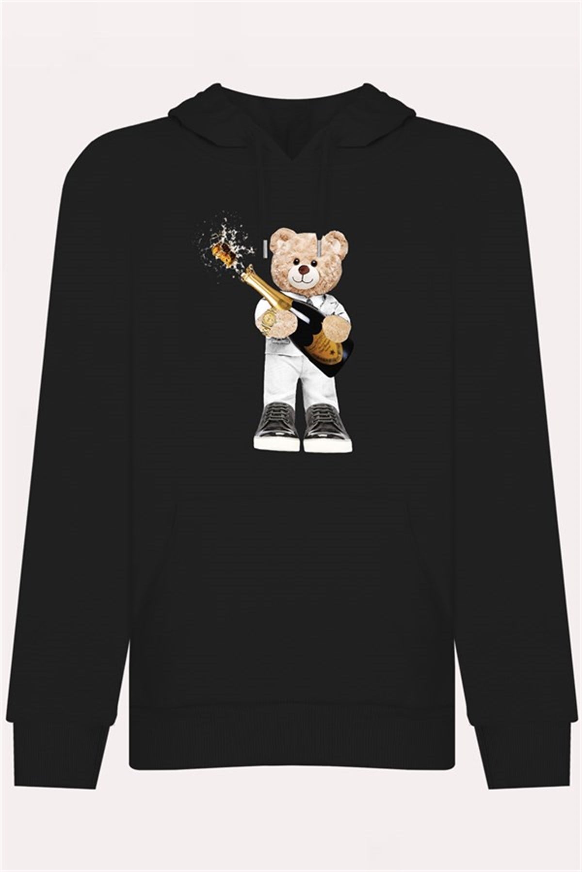 PRINTED TEDDY BEAR hoodie