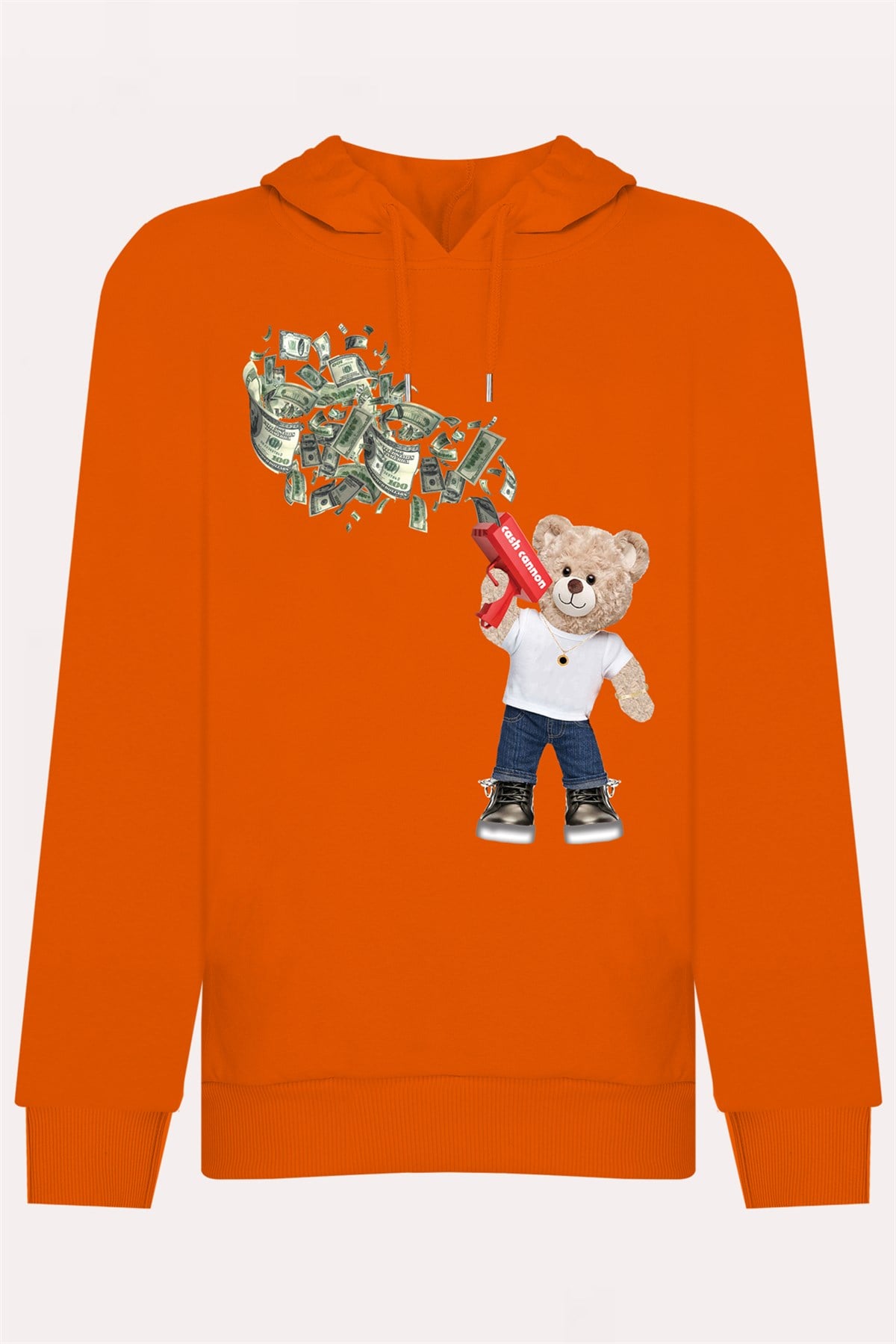 PRINTED TEDDY BEAR hoodie
