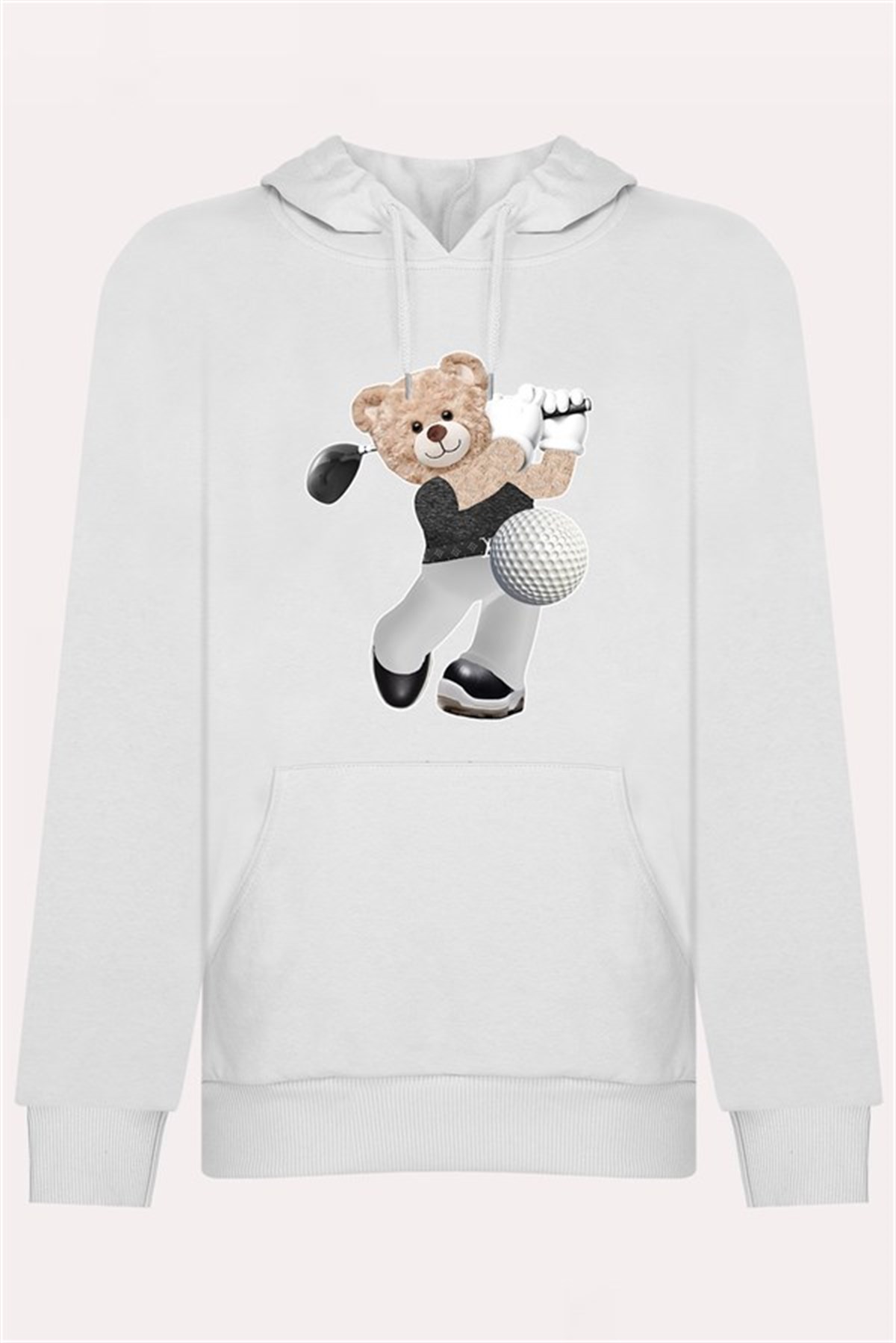 PRINTED TEDDY BEAR hoodie
