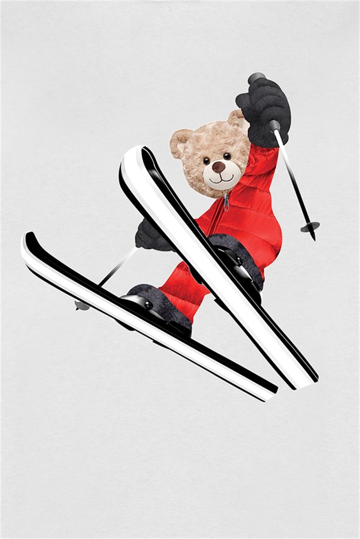 PRINTED TEDDY BEAR hoodie