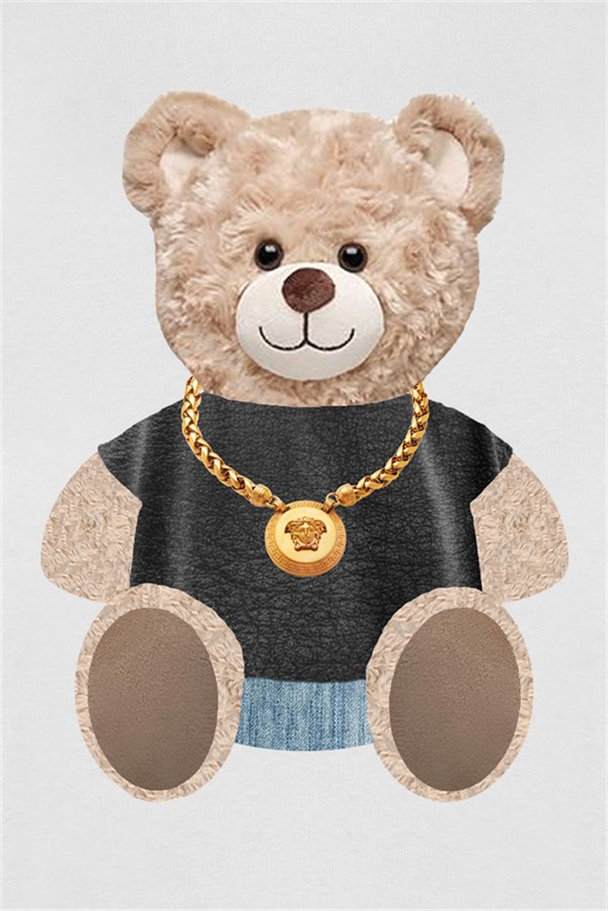 PRINTED TEDDY BEAR hoodie