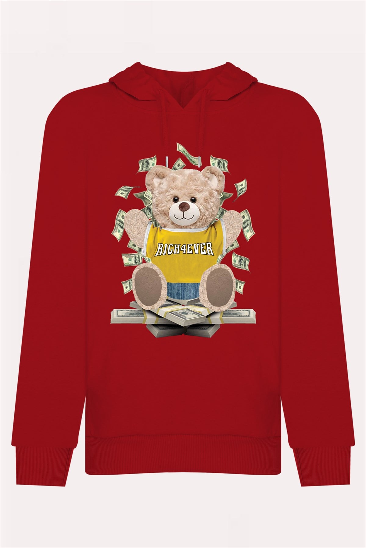 PRINTED TEDDY BEAR hoodie