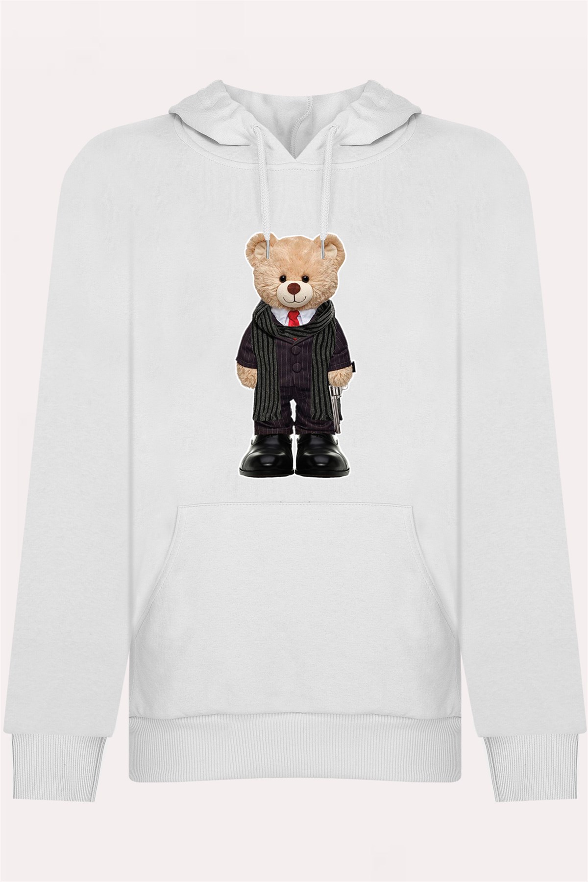 PRINTED TEDDY BEAR hoodie