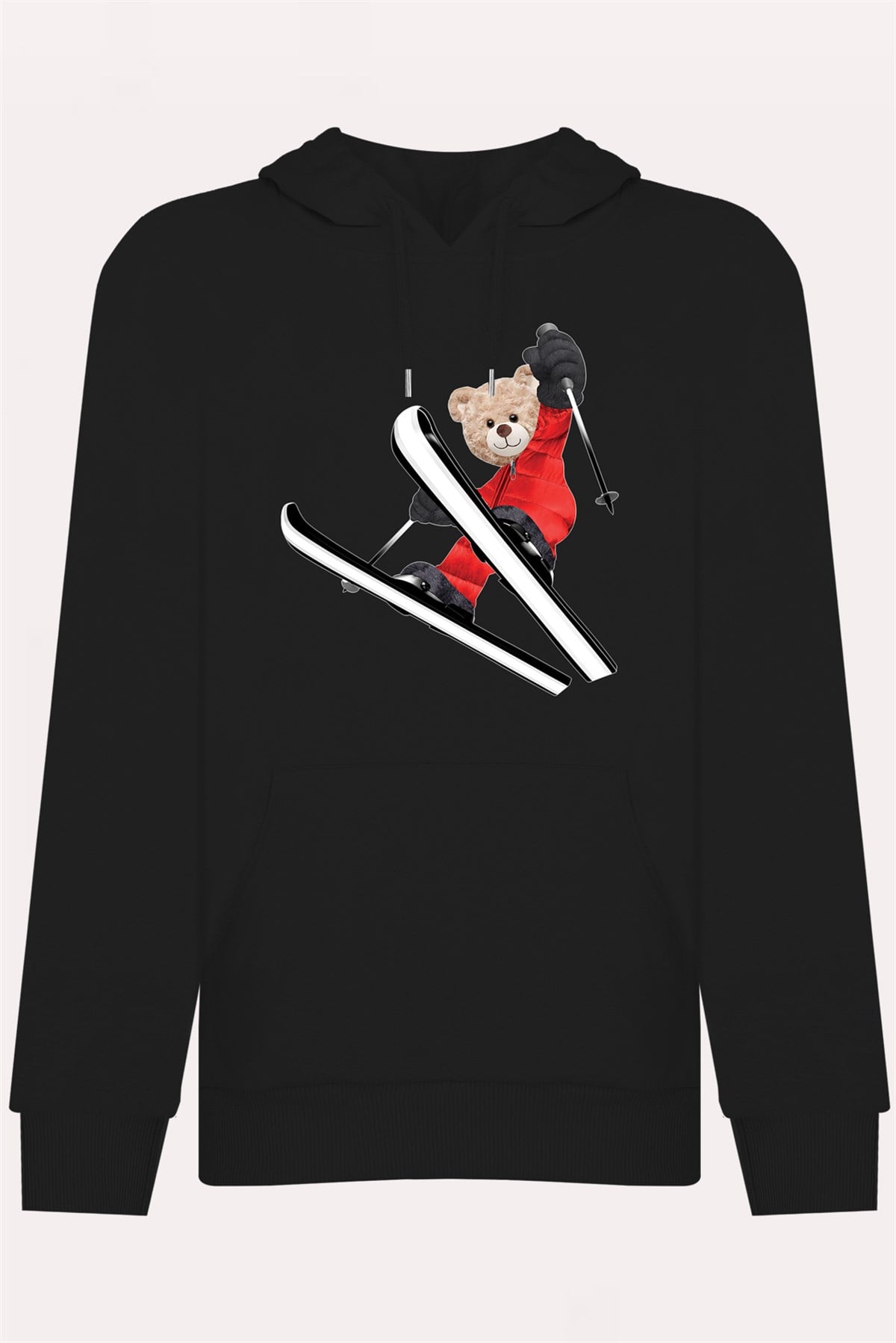 PRINTED TEDDY BEAR hoodie