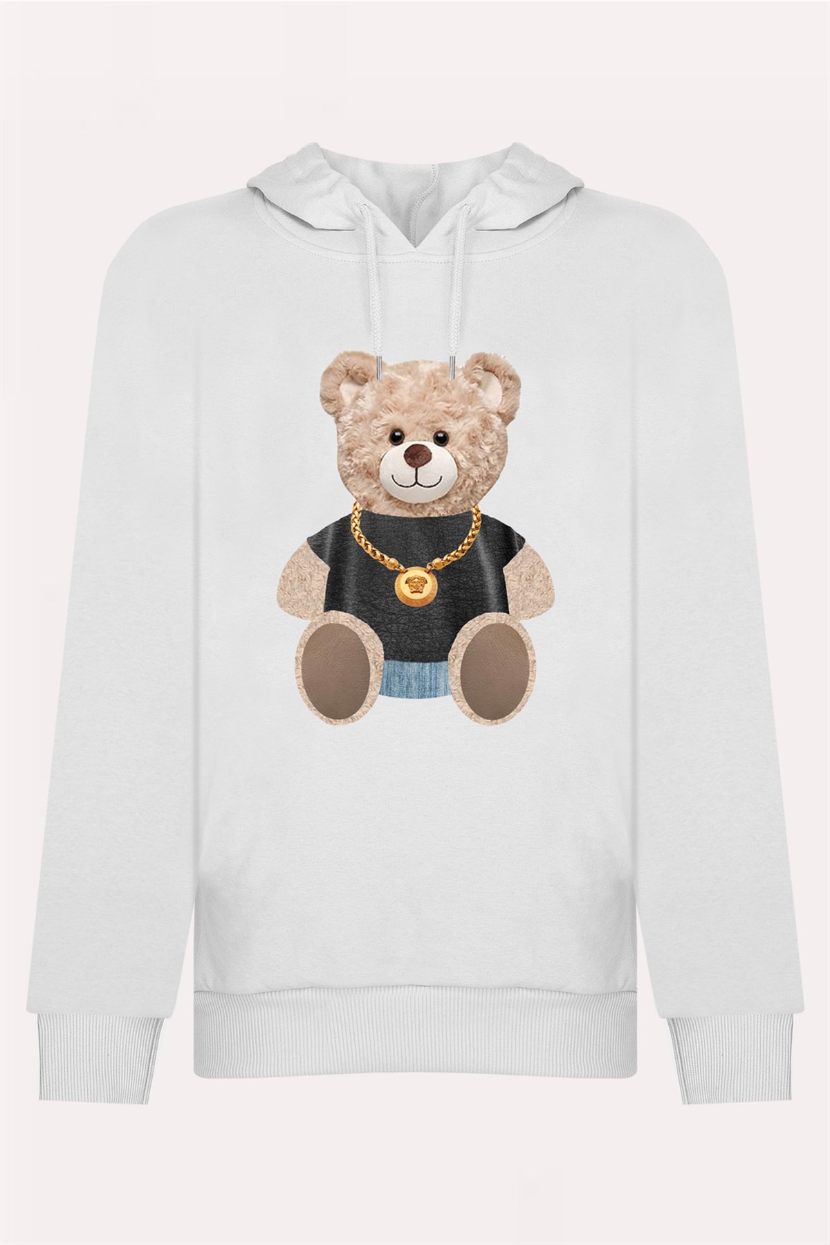 PRINTED TEDDY BEAR hoodie