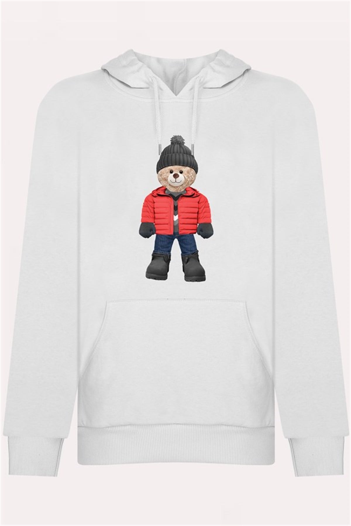 PRINTED TEDDY BEAR hoodie