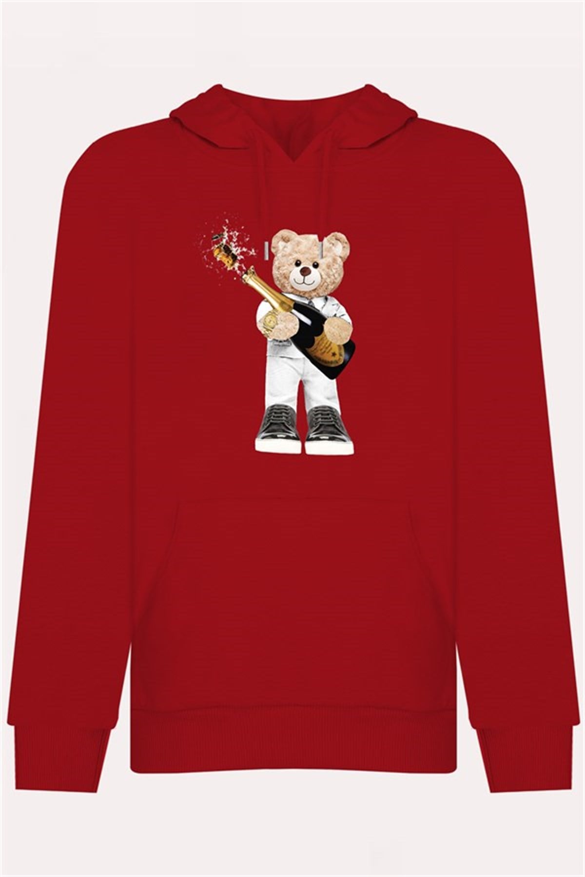 PRINTED TEDDY BEAR hoodie