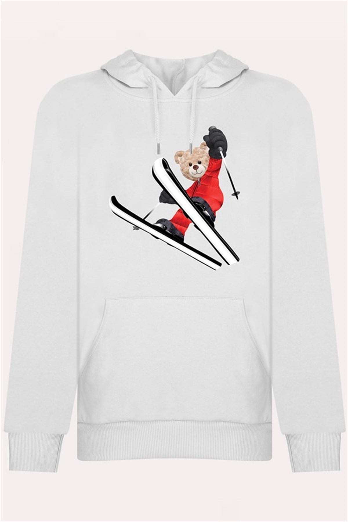 PRINTED TEDDY BEAR hoodie