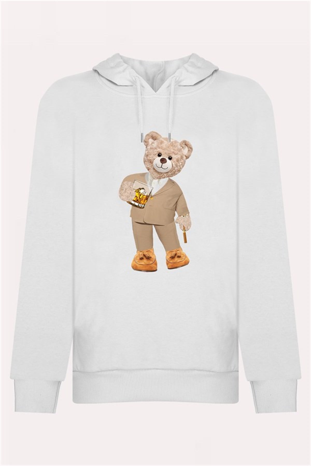 PRINTED TEDDY BEAR hoodie