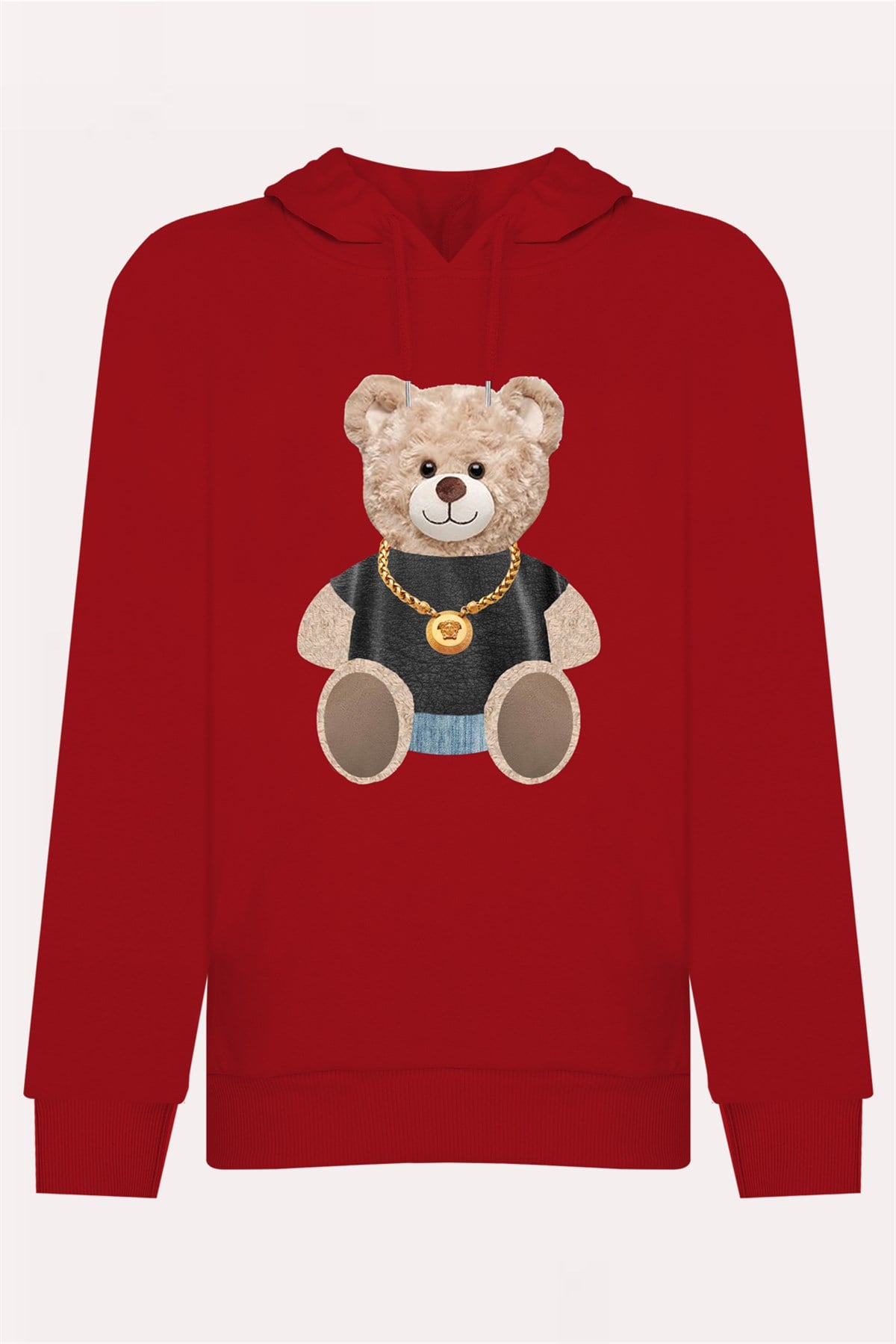 PRINTED TEDDY BEAR hoodie