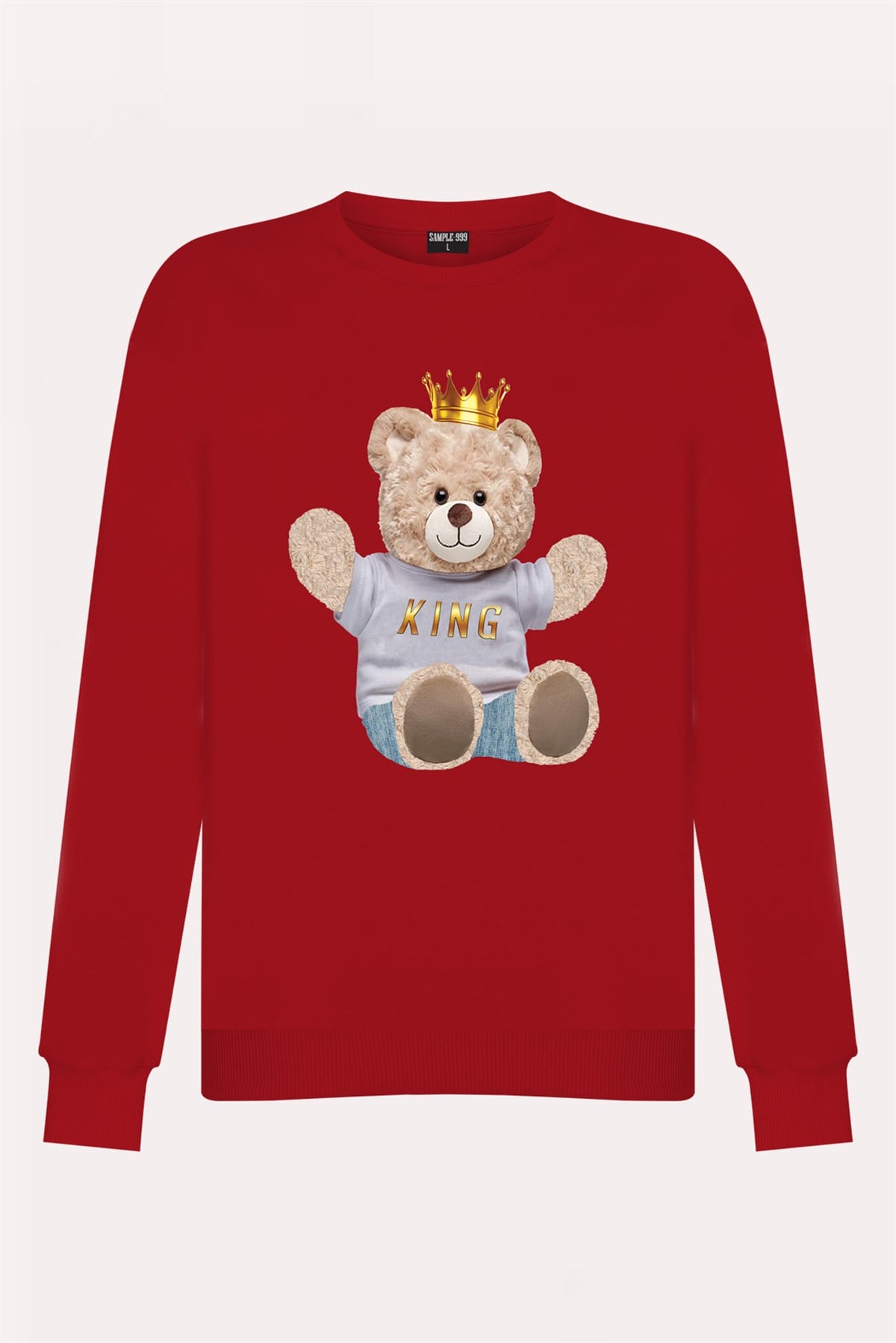 PRINTED TEDDY BEAR sweatshirt