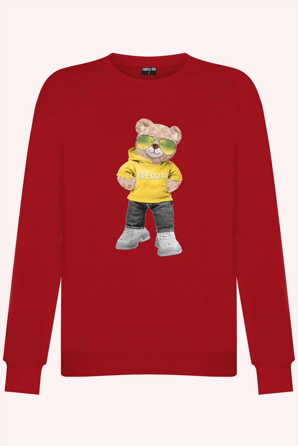 PRINTED TEDDY BEAR sweatshirt