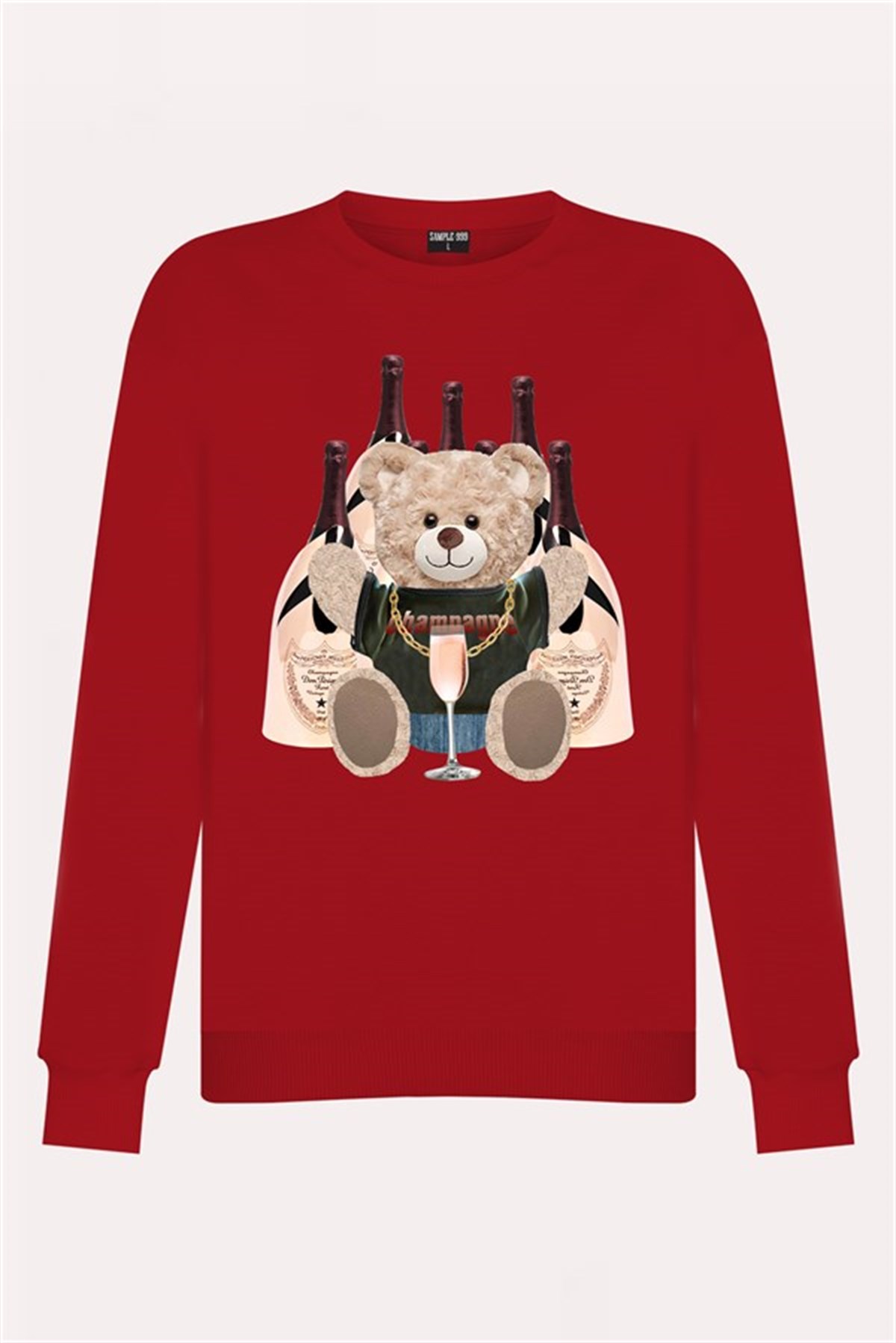 PRINTED TEDDY BEAR sweatshirt