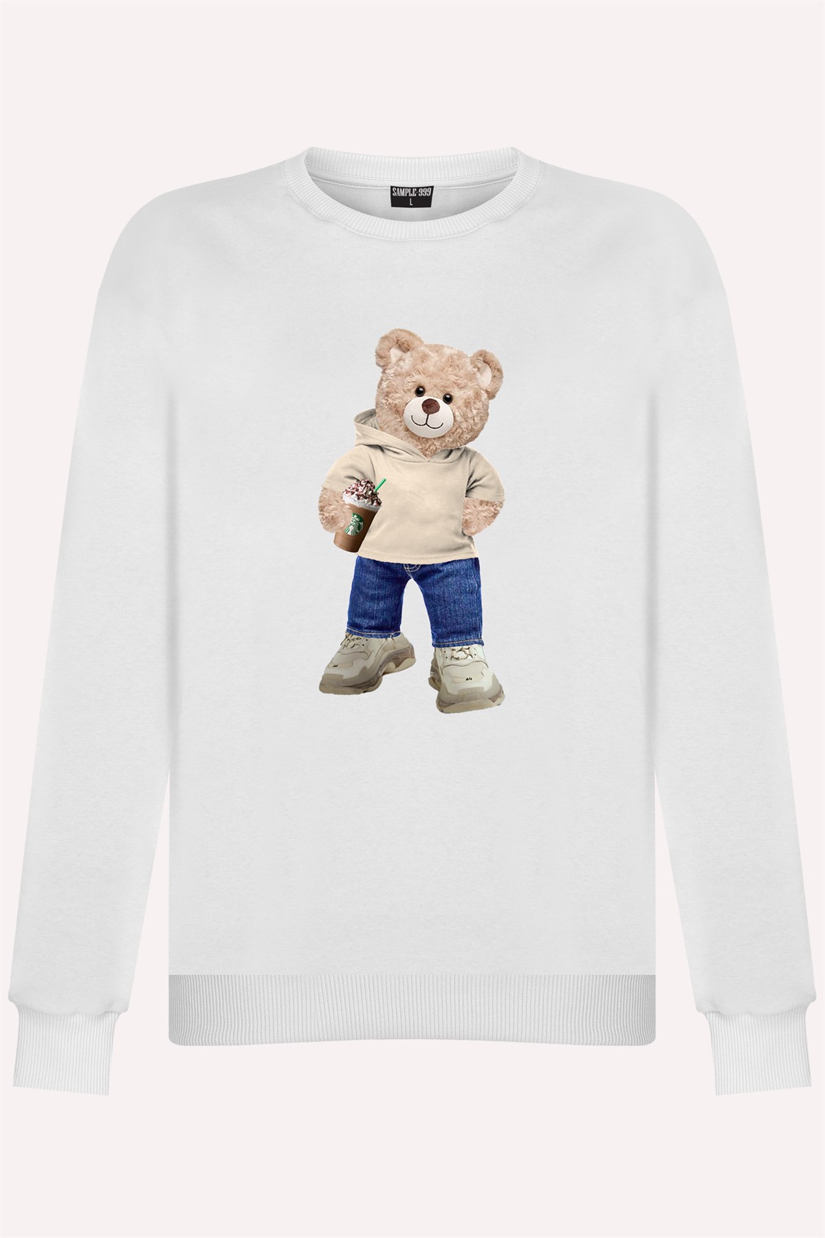 PRINTED TEDDY BEAR sweatshirt