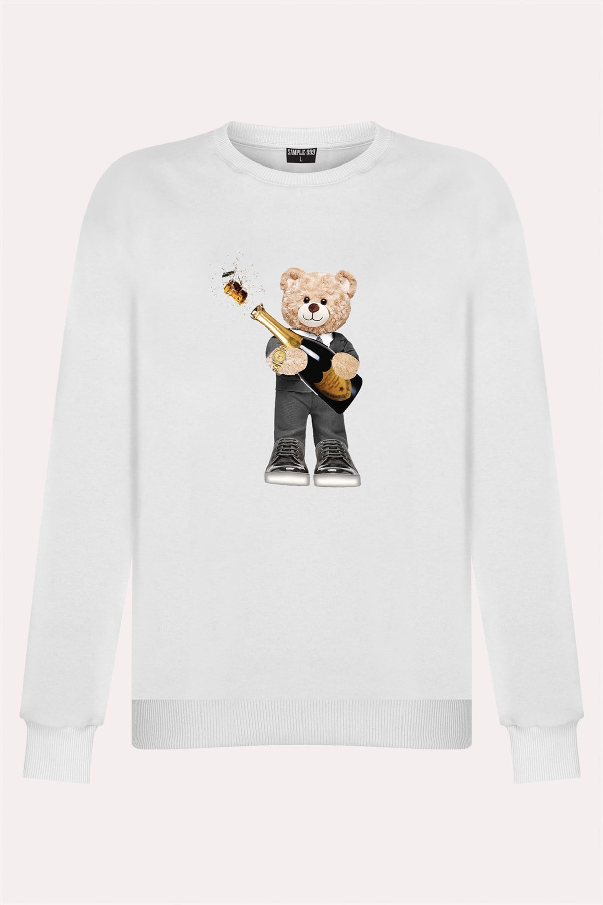 PRINTED TEDDY BEAR sweatshirt