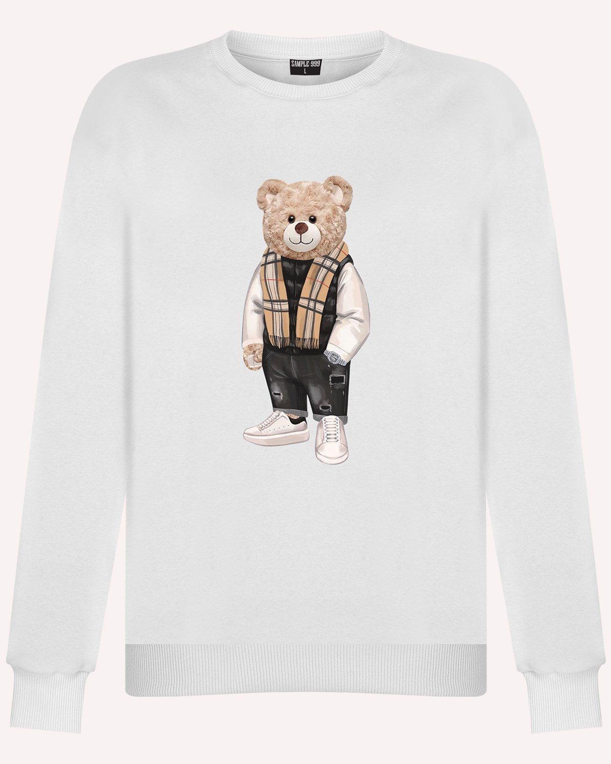 PRINTED TEDDY BEAR sweatshirt