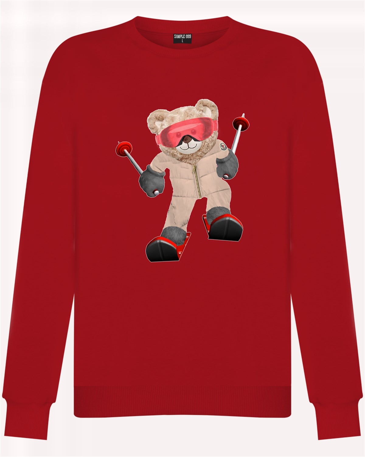 PRINTED TEDDY BEAR sweatshirt