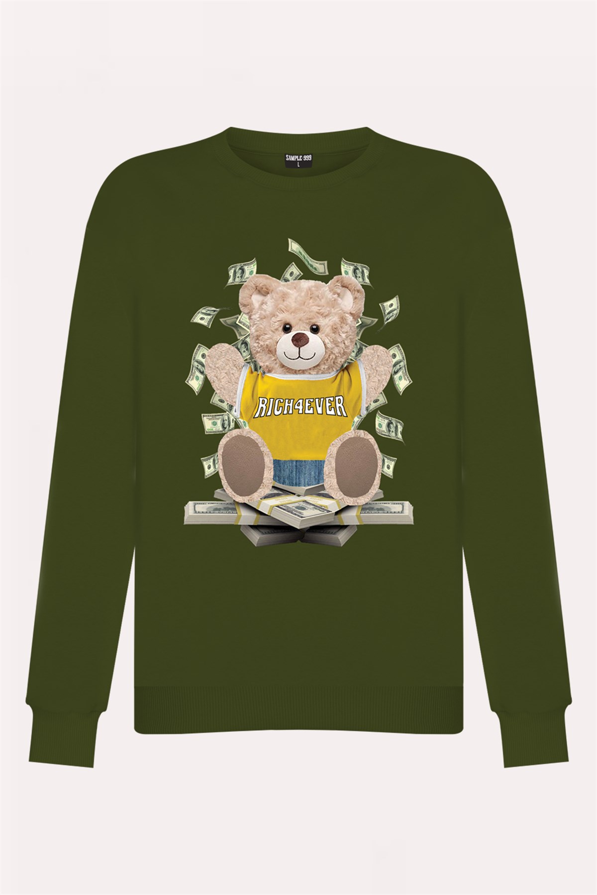 PRINTED TEDDY BEAR sweatshirt