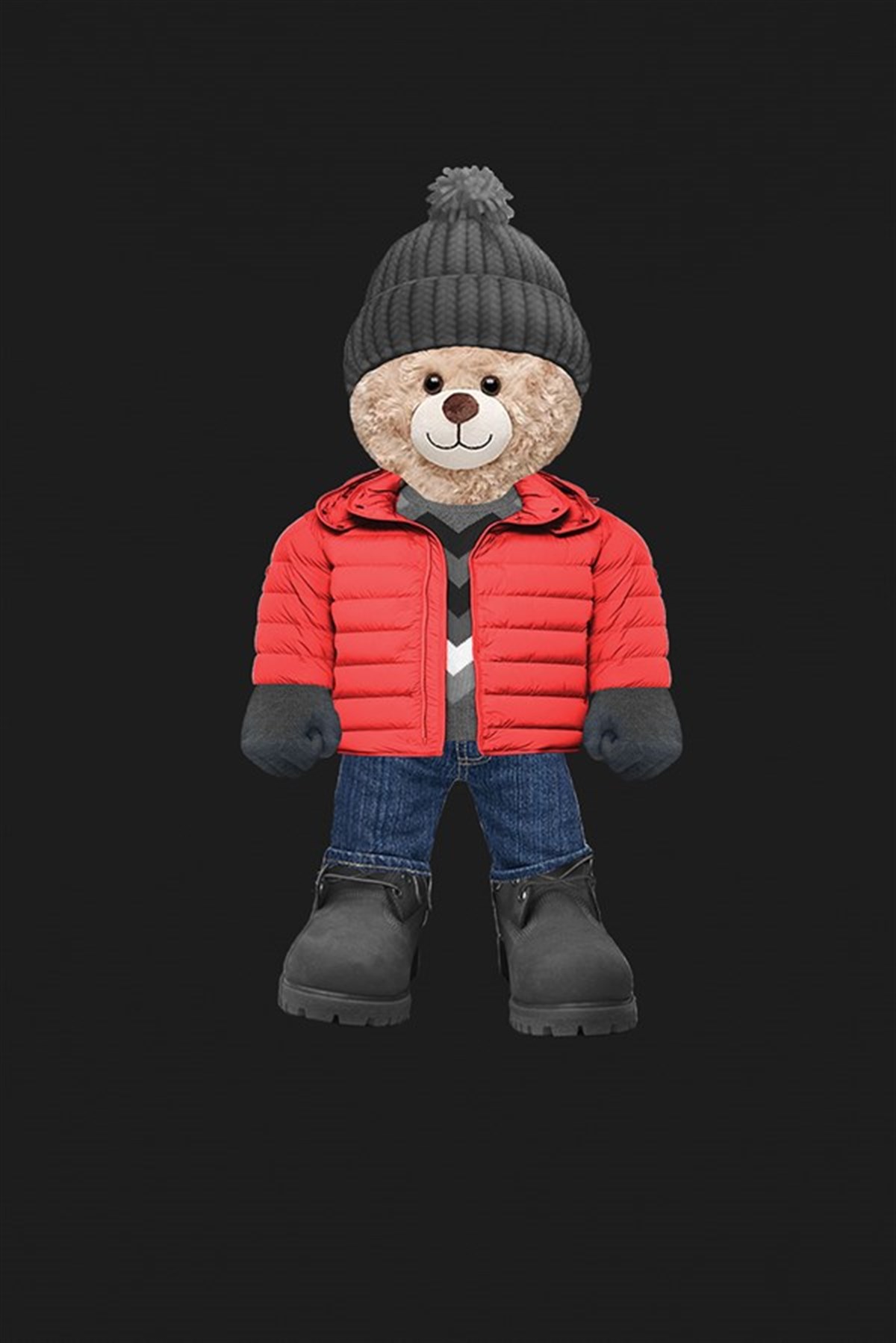 PRINTED TEDDY BEAR sweatshirt