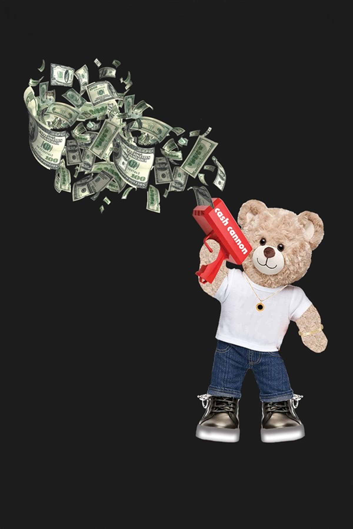 PRINTED TEDDY BEAR sweatshirt