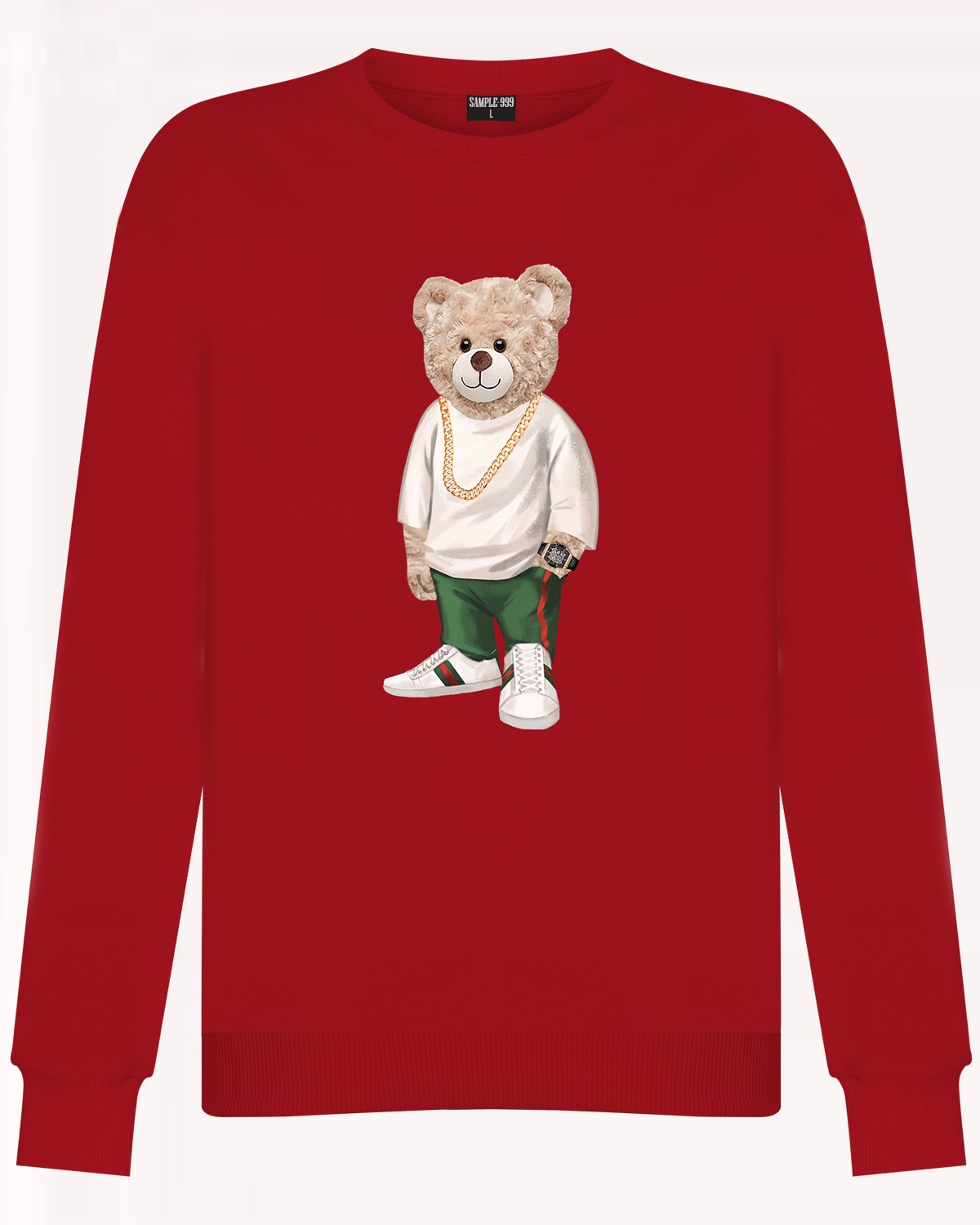 PRINTED TEDDY BEAR sweatshirt