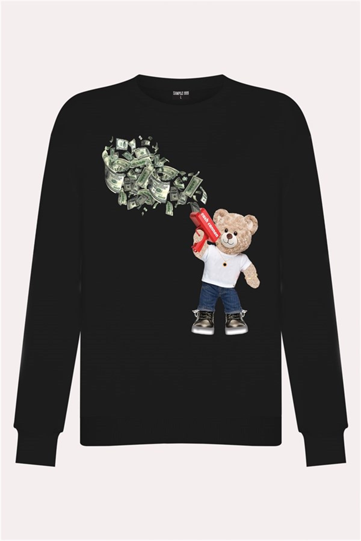 PRINTED TEDDY BEAR sweatshirt