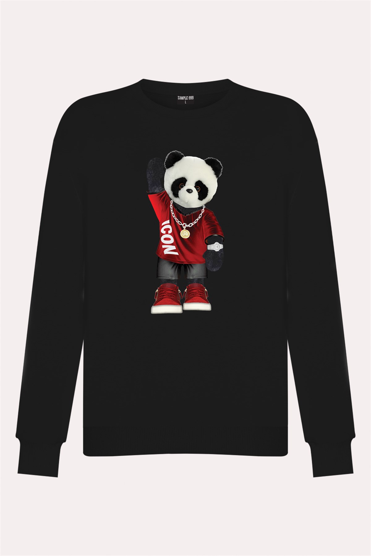 PRINTED PANDA sweatshirt