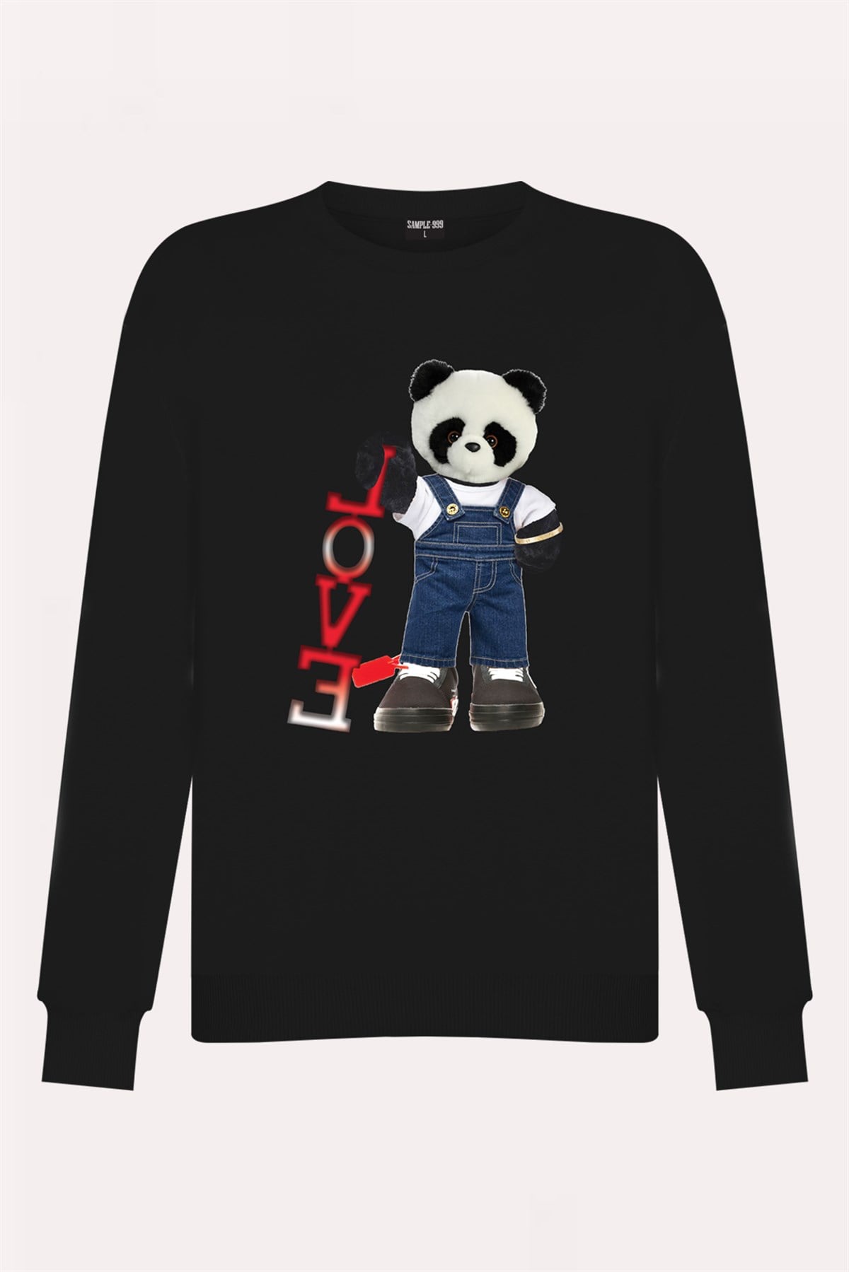 PRINTED TEDDY BEAR sweatshirt