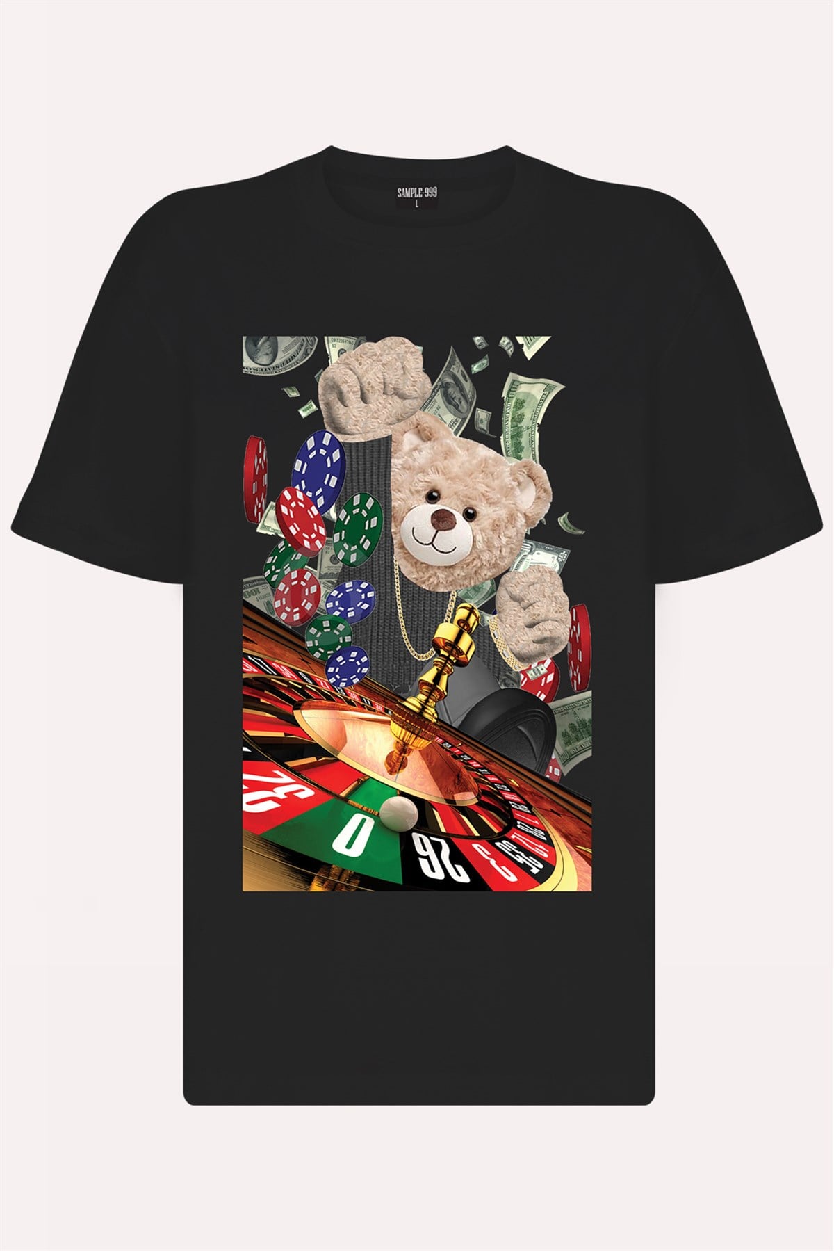 PRINTED TEDDY BEAR tshirt