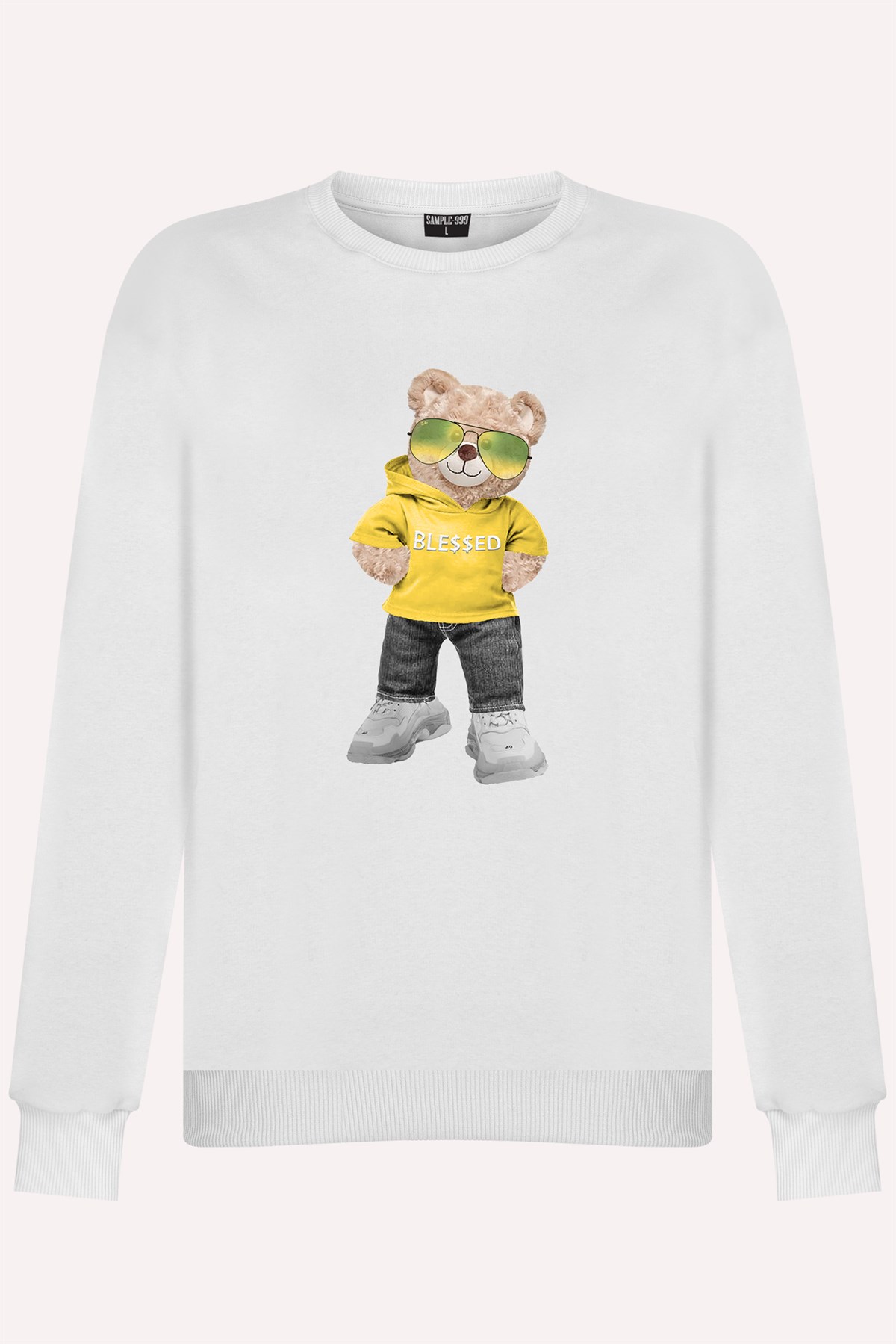 PRINTED TEDDY BEAR sweatshirt