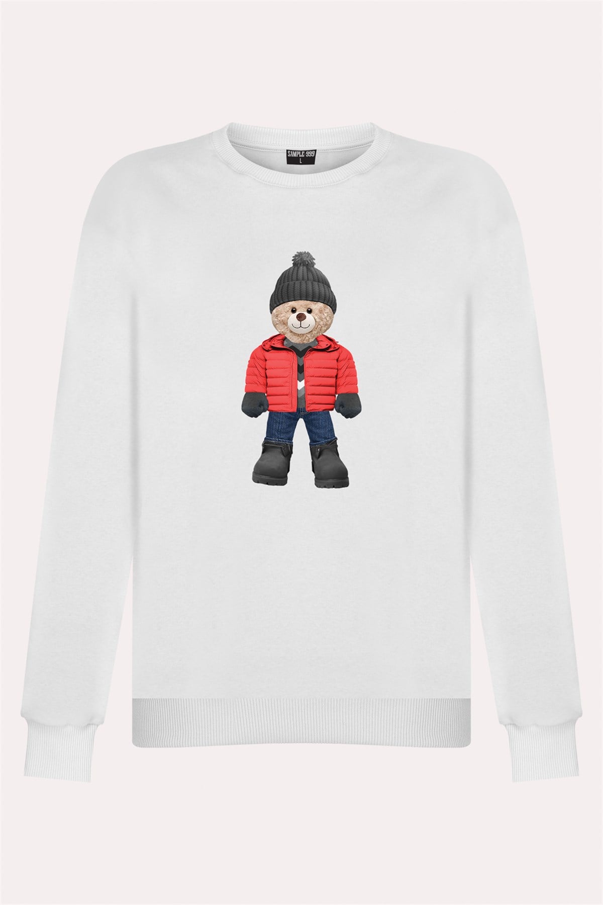 PRINTED TEDDY BEAR sweatshirt