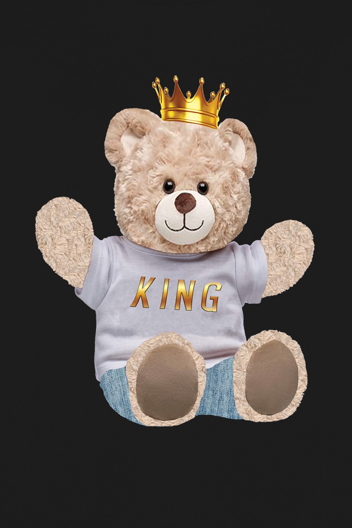 PRINTED TEDDY BEAR sweatshirt