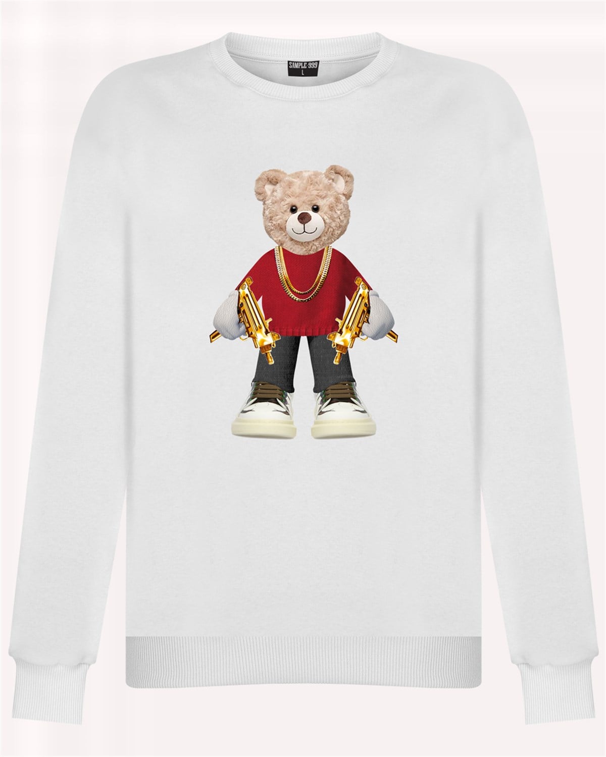 PRINTED TEDDY BEAR sweatshirt