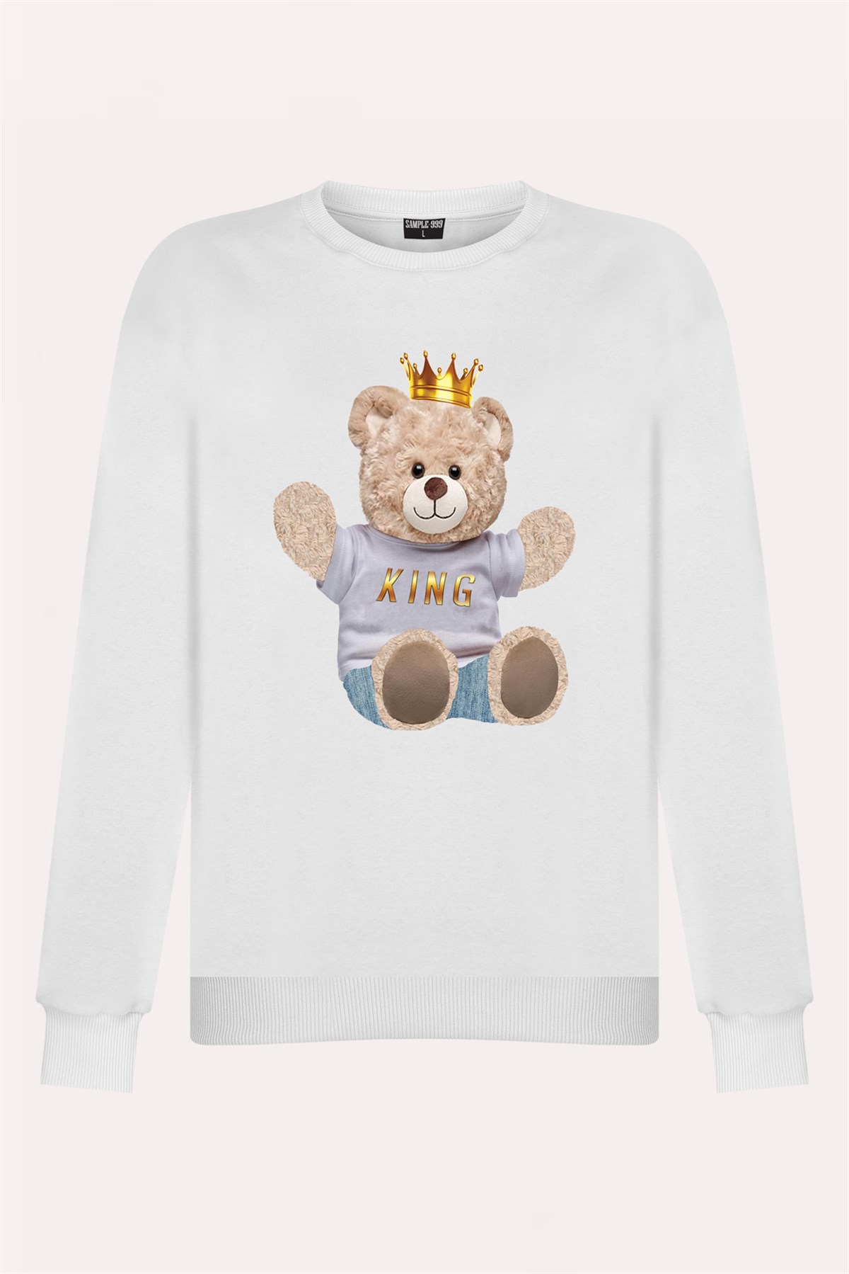 PRINTED TEDDY BEAR sweatshirt
