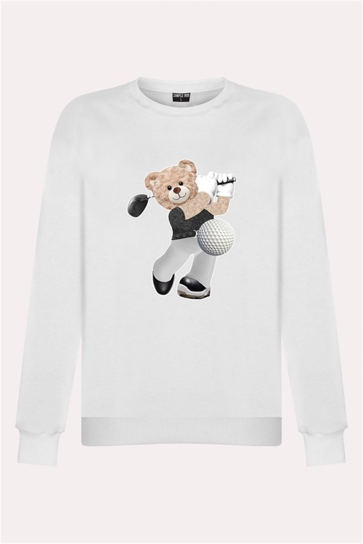 PRINTED TEDDY BEAR sweatshirt
