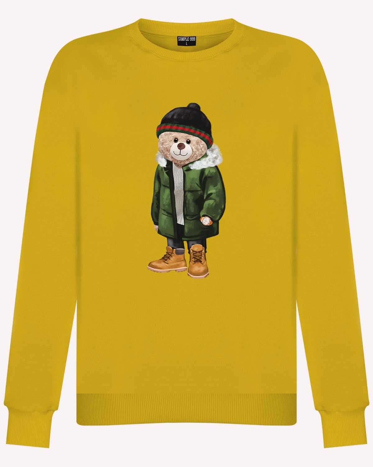 PRINTED TEDDY BEAR sweatshirt